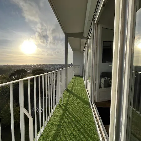 Nouveau! Vue 180° Et Place Parking Apartment Brest